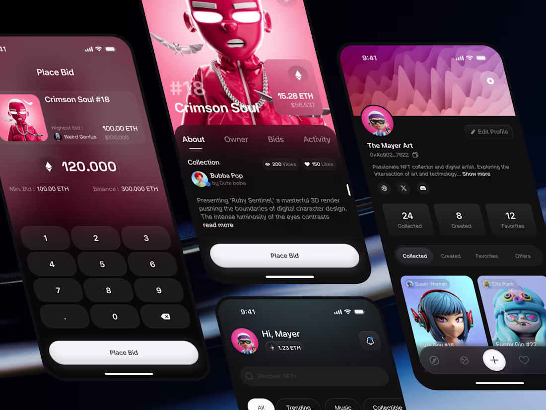 Cover image for NFT Marketplace App - NFTen