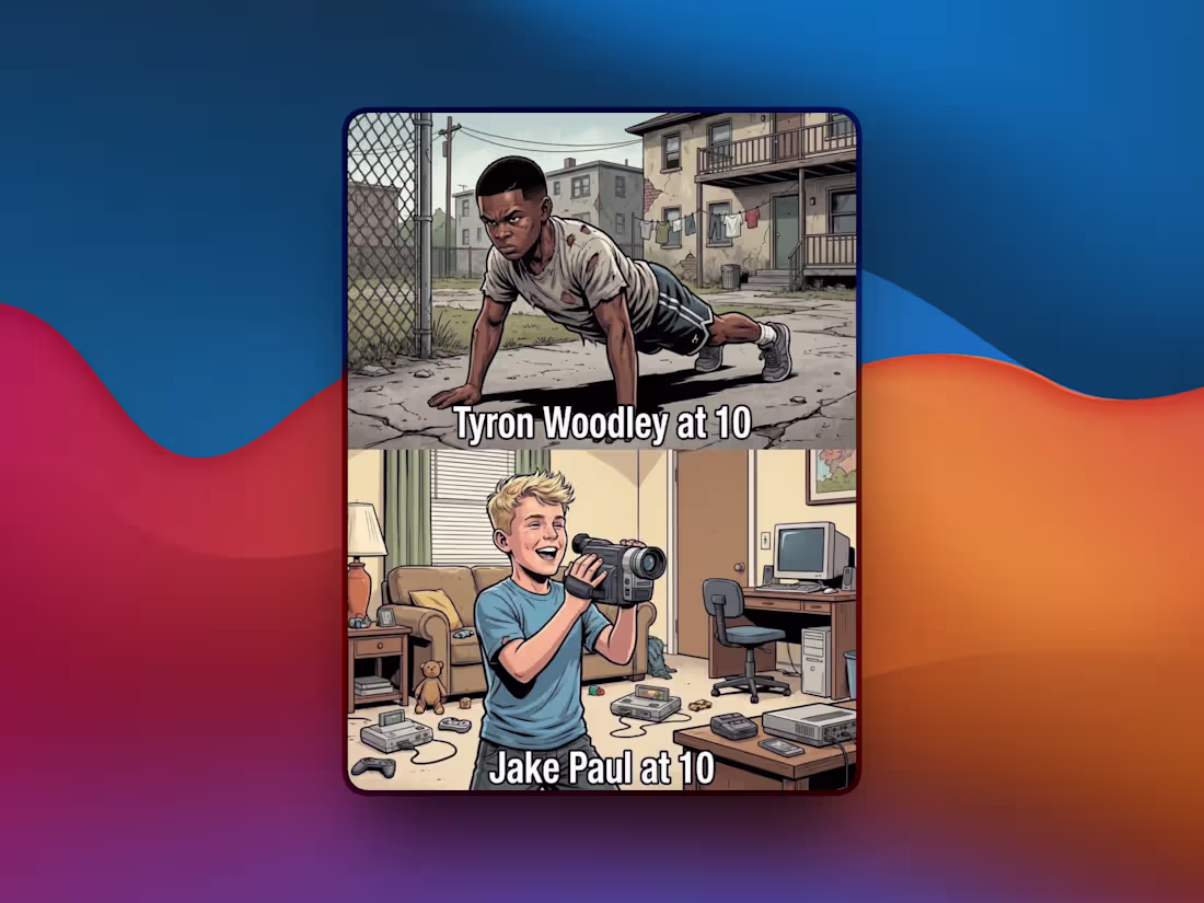 Cover image for Made a collab with Tyron Woodley! For context, he's a 5x UFC...
