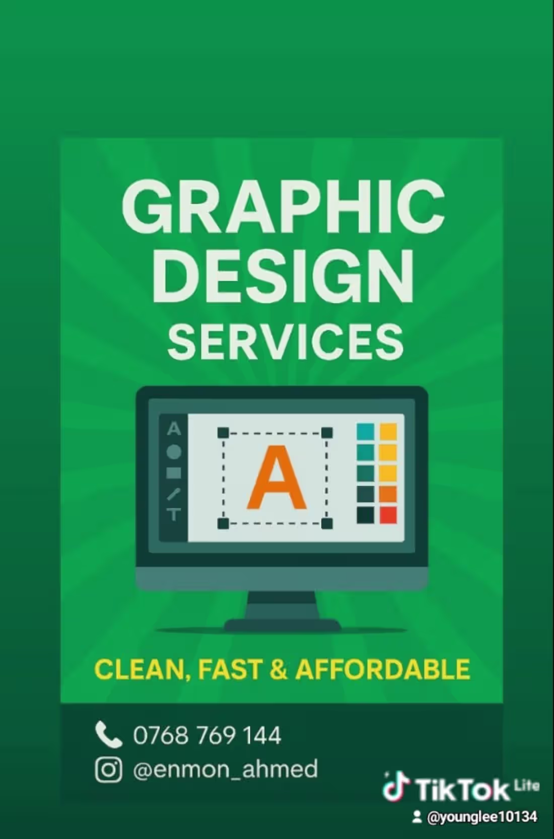 Cover image for I offer graphic and design