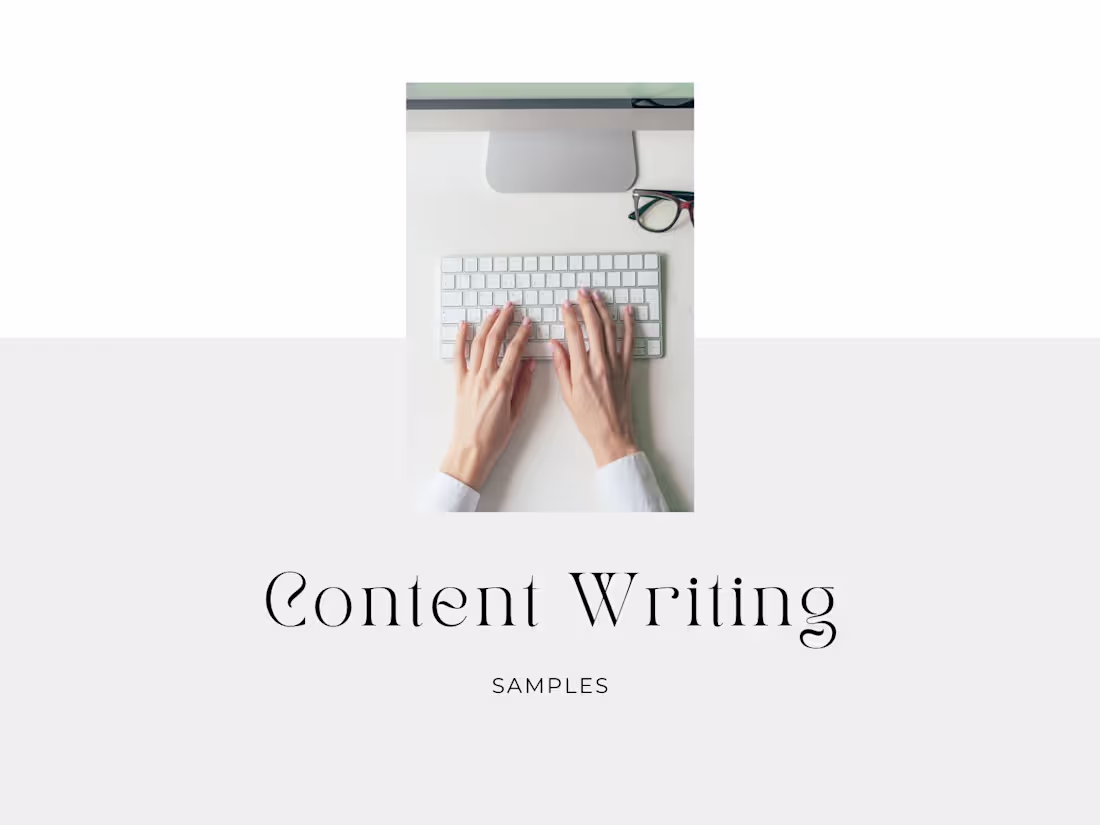 Cover image for Content Writing 