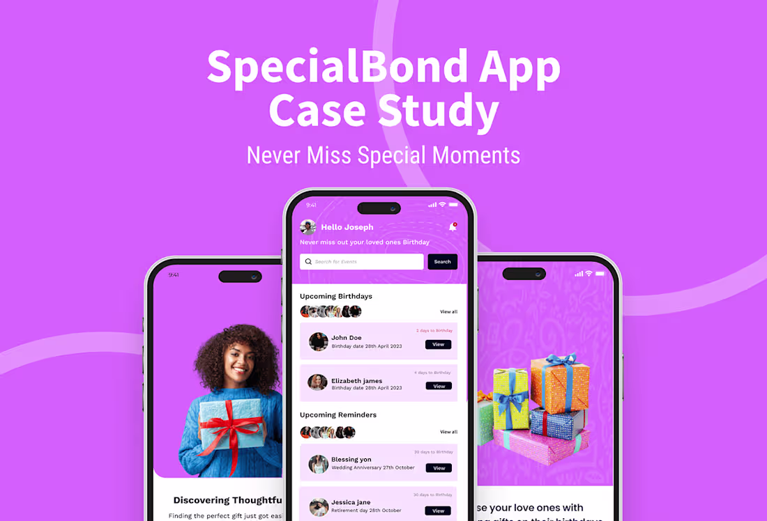 Cover image for SpecialBond :: Behance
