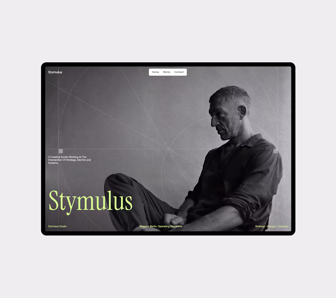 Cover image for Stymulus — Framer Template for