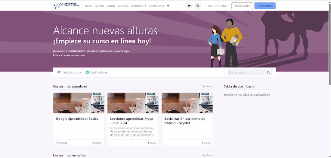 Cover image for Development of a comprehensive E-learning