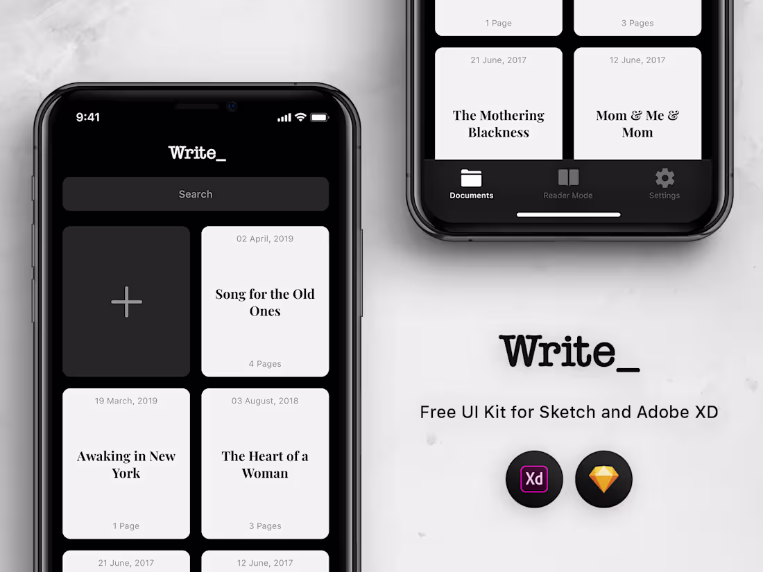 Cover image for UI Kit Design for Sketch and Adobe XD