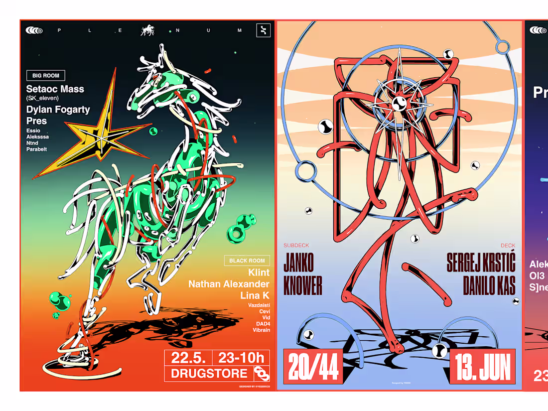 Cover image for Event Poster Collection Vol.1 