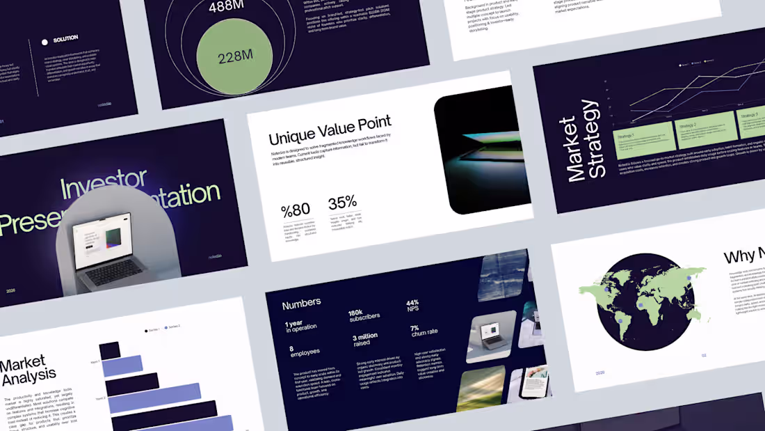 Cover image for Investor Presentation Design for Strategic Impact