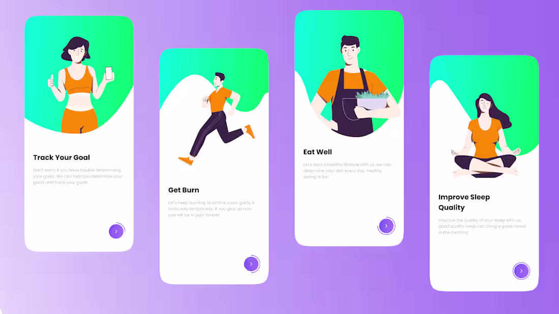 Cover image for Fitness App UX