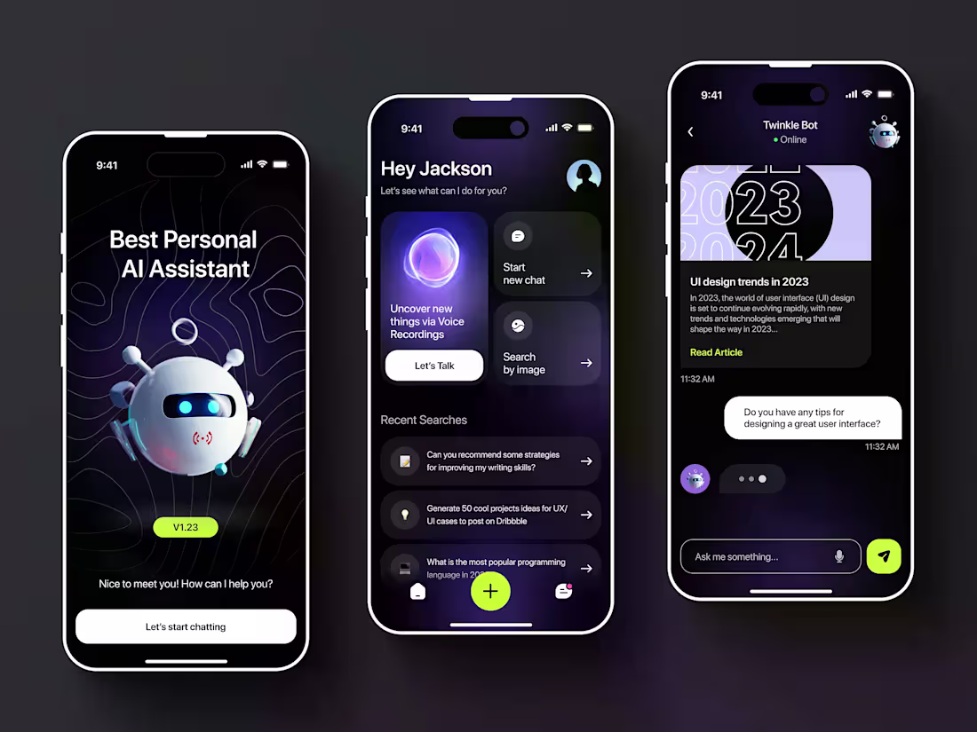 Cover image for Mobile App UX/UI Design