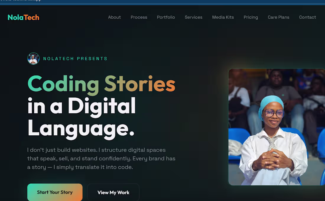 Cover image for NolaTech – Full-Stack Developer Portfolio