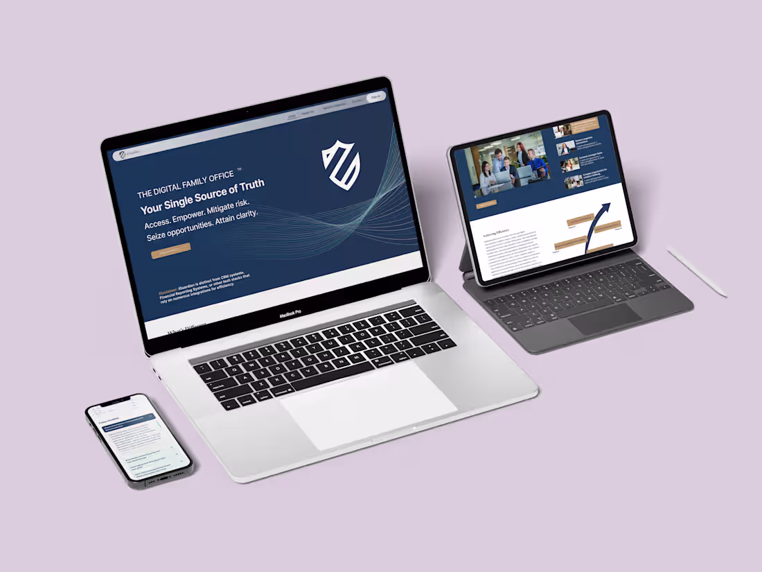 Cover image for iGuardian | Web Design