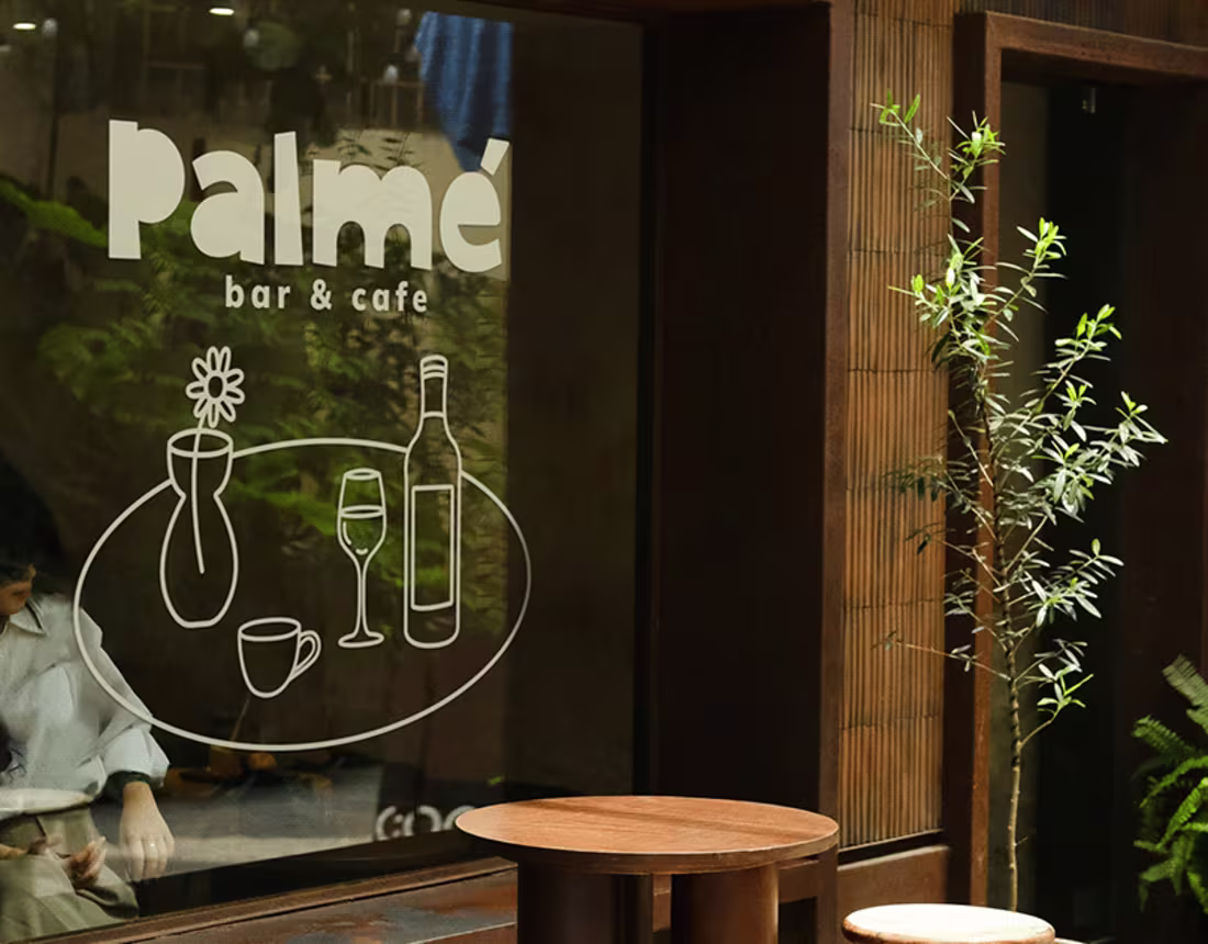 Cover image for Palme cafe & bar | Brand Identity