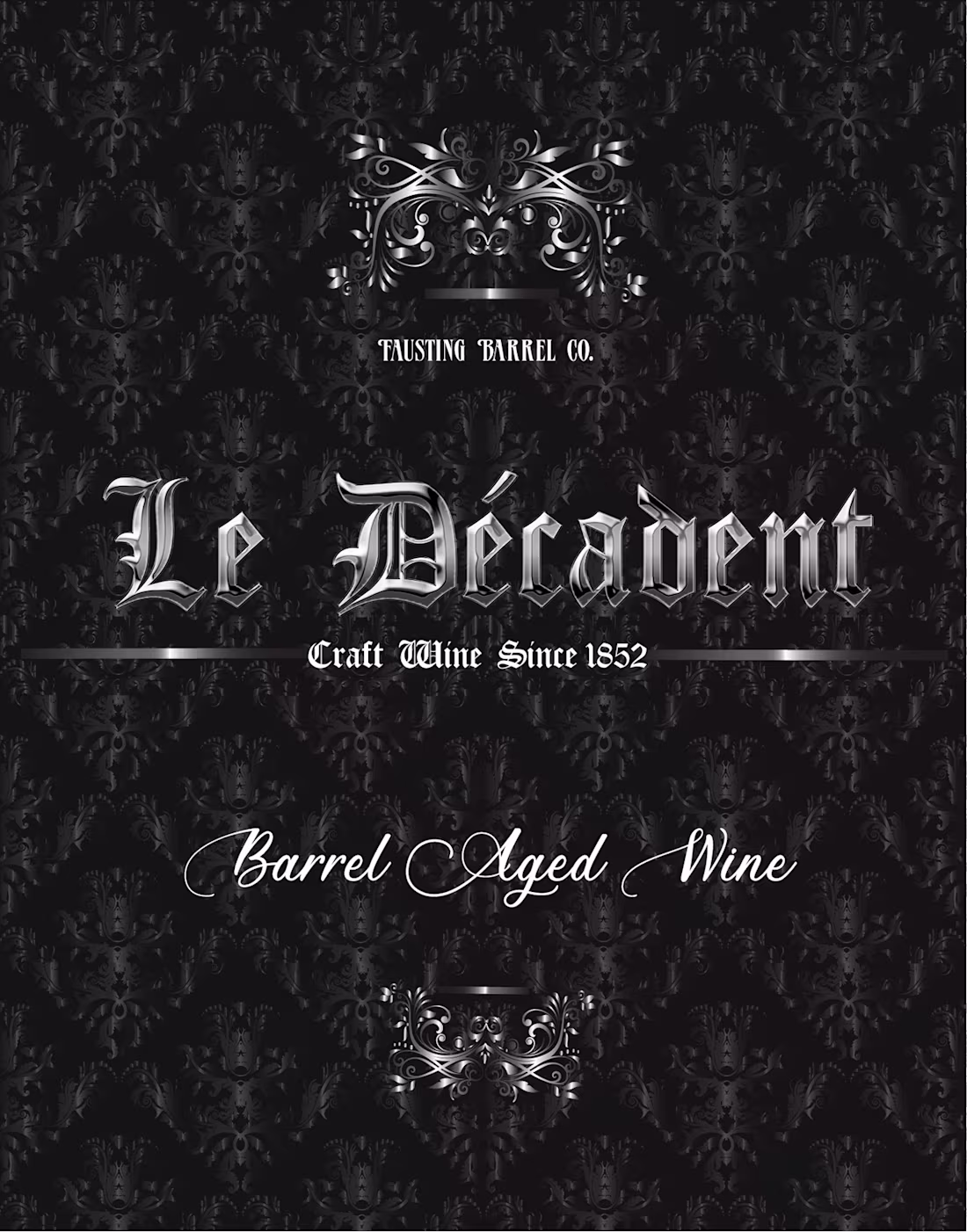 Cover image for Le Decadent (Wine Label) :: Behance