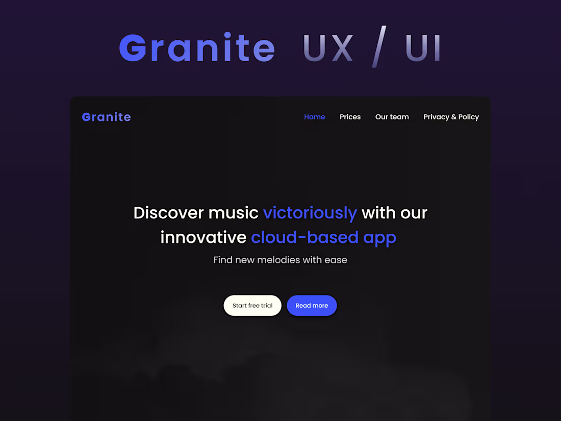 Cover image for Granite | Ecommerce (In progress)