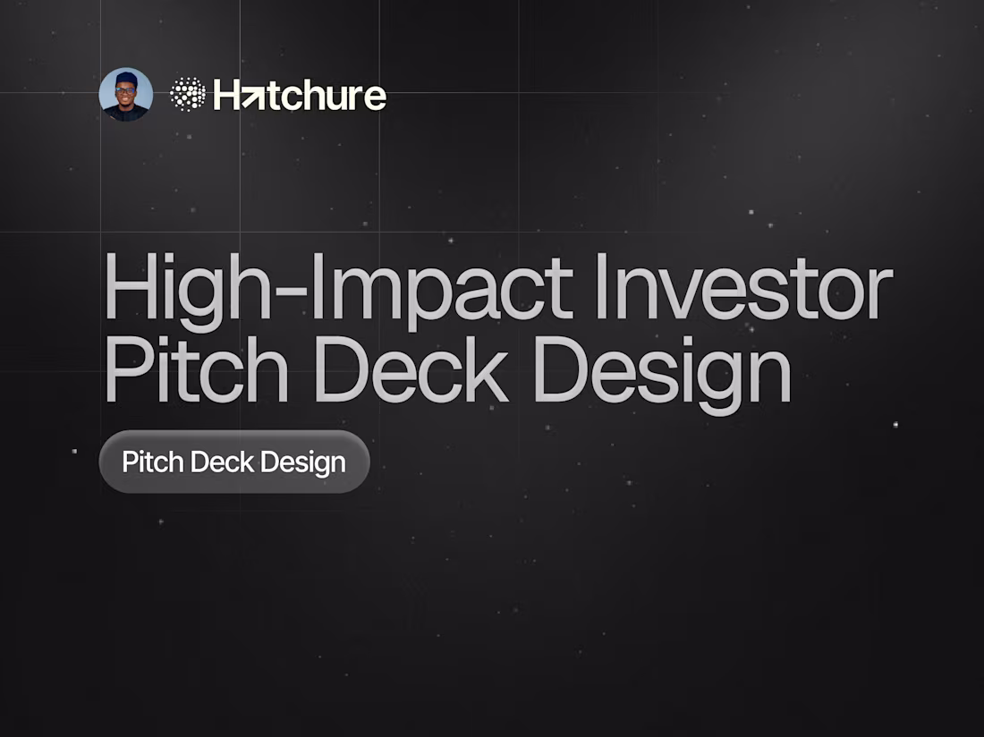 Cover image for High-Impact Investor Pitch Deck Design