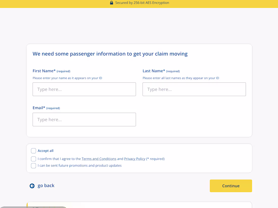 Cover image for Flight compensation checker on Bubble.io
