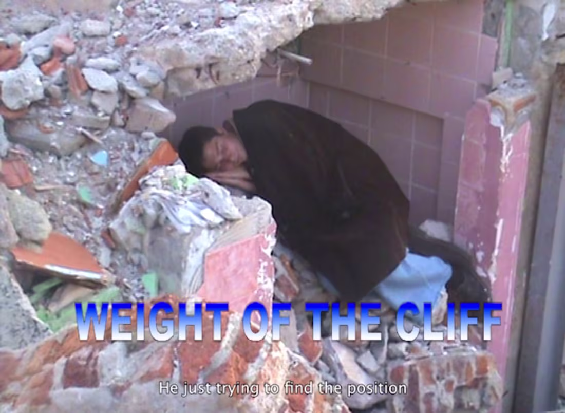 Cover image for WEIGHT OF THE CLIFF
