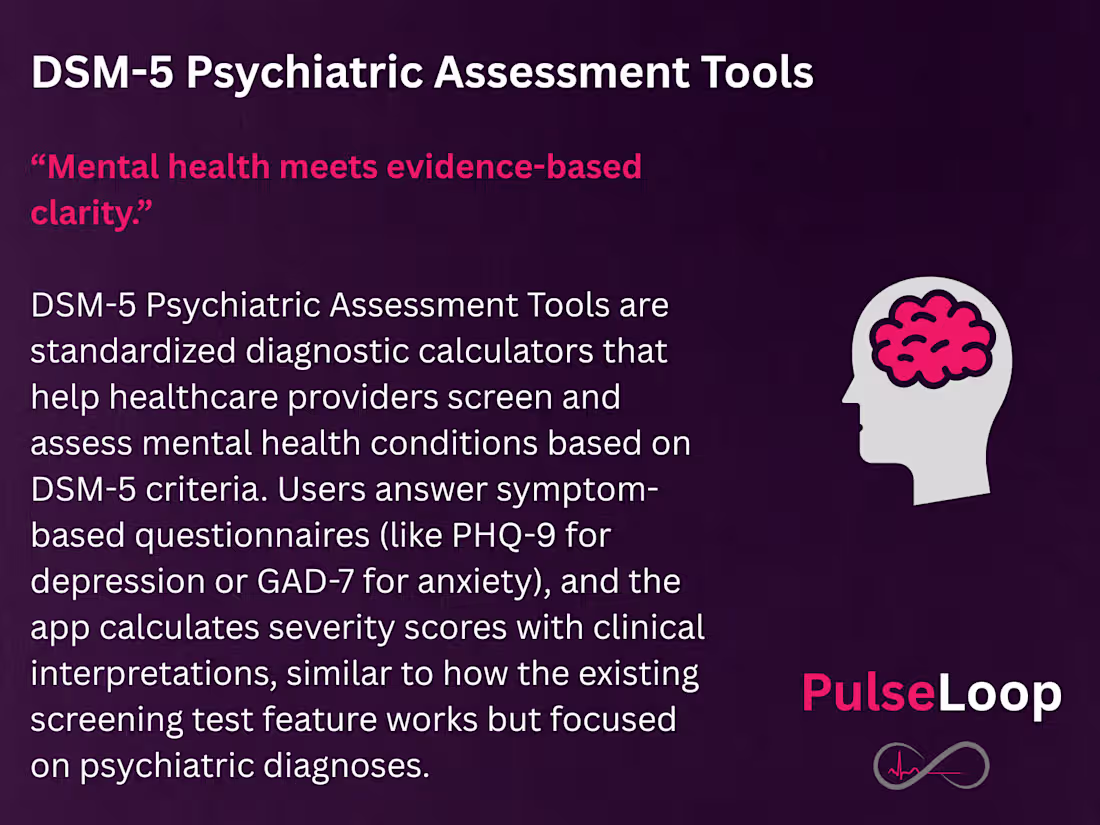 Cover image for DSM-5 Psychiatric Assessment Tools