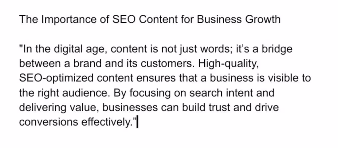 Cover image for The Importance of SEO Content