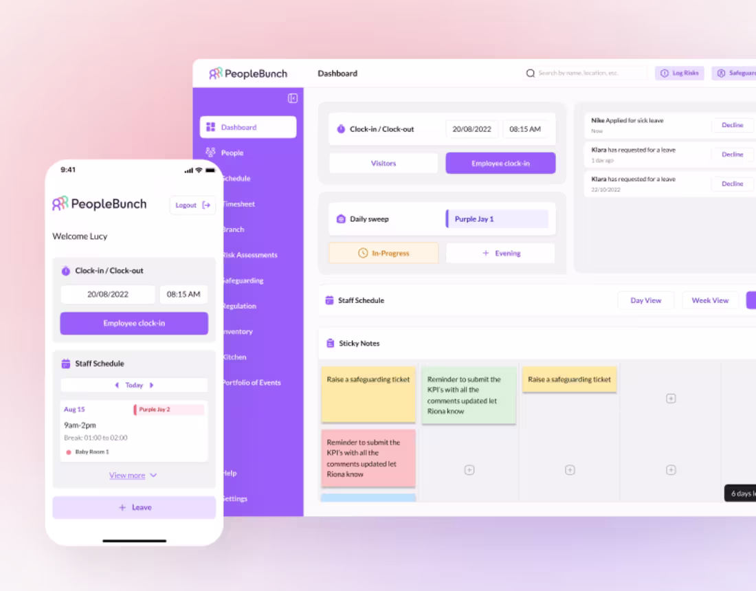 Cover image for People Bunch - Nursery SaaS Platform