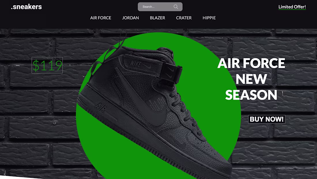 Cover image for An E-commerce Website