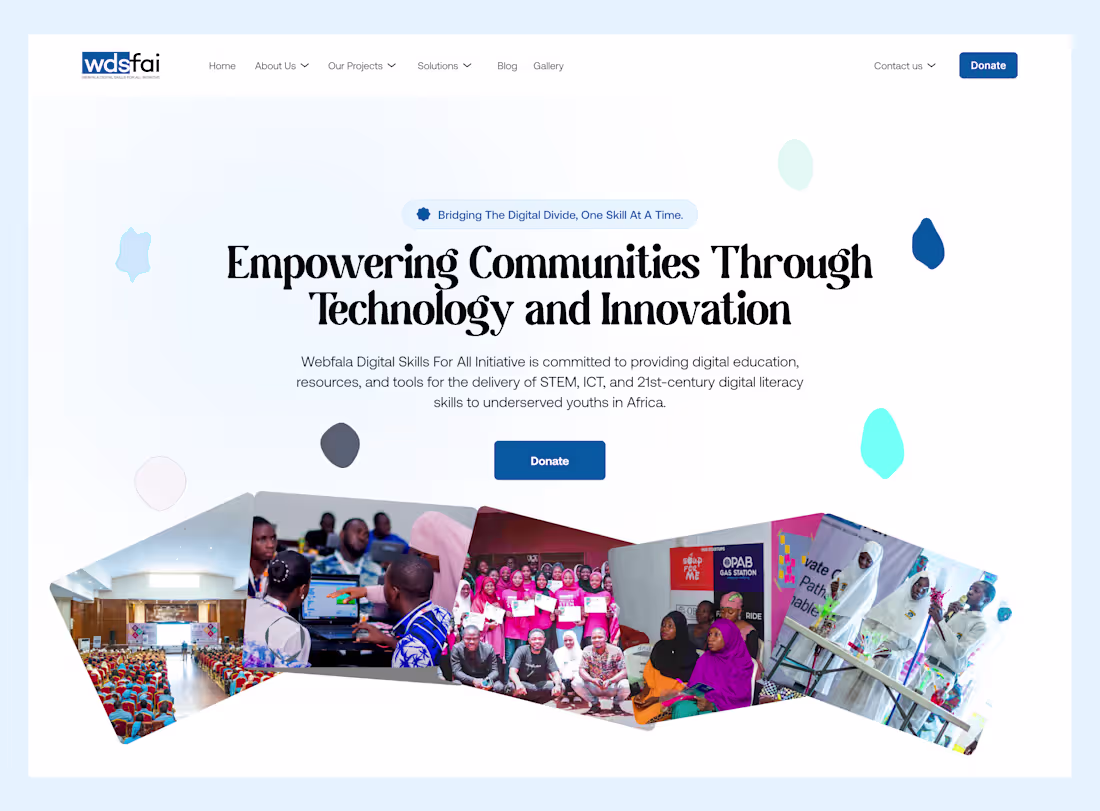 Cover image for Website Redesign for a Digital Inclusion Non-Profit