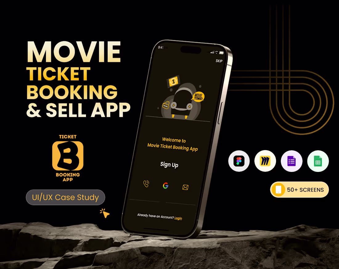 Cover image for Mobile App UI UX Design Case Study