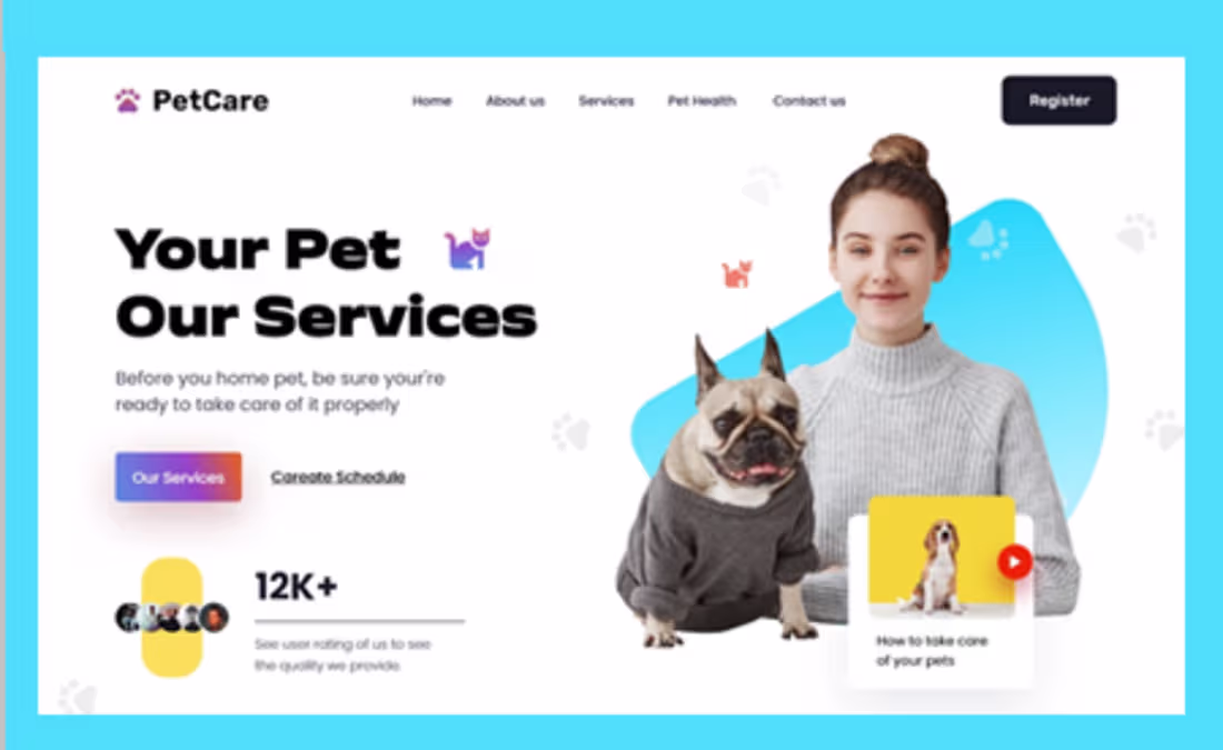 Cover image for Website Design & Development Services