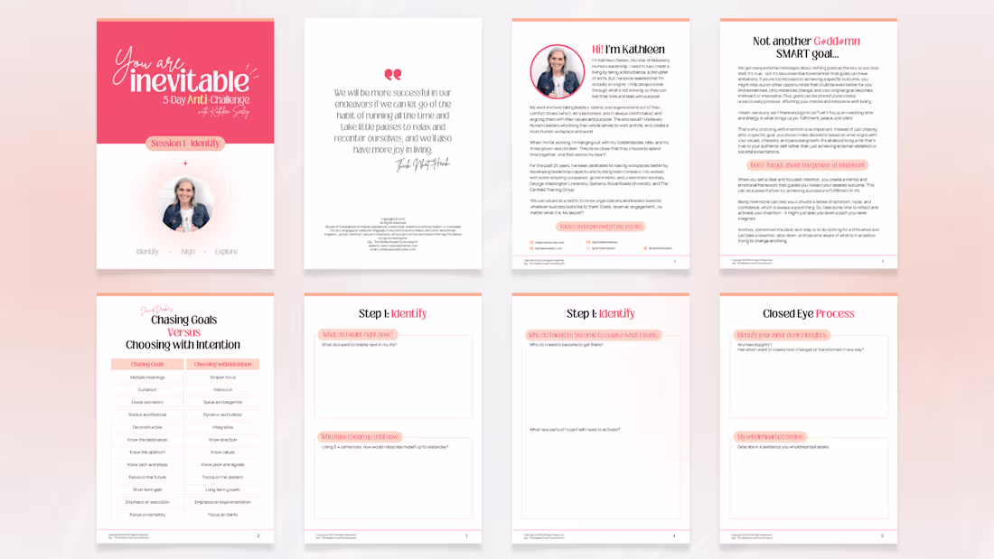 Cover image for Feminine & Modern Workbook Design