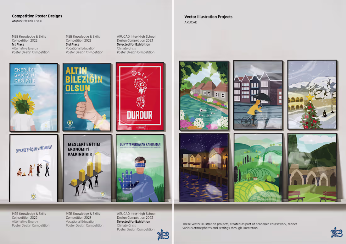 Cover image for Competition Poster Designs and Vector
