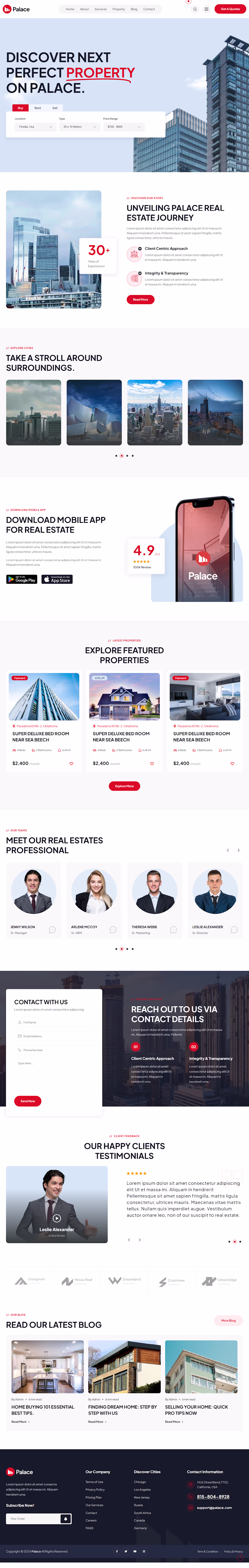 Cover image for The website delivers a professional