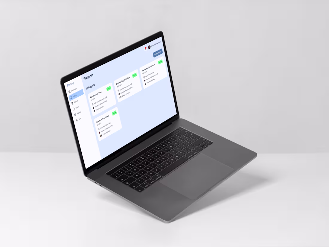 Cover image for SiteLog is a live B2B