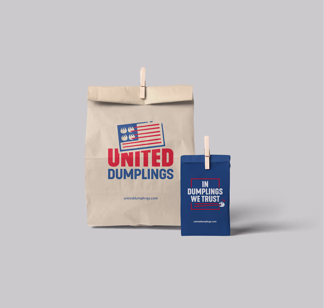 Cover image for Branding development for United Dumplings restaurants