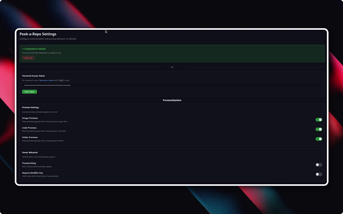 Cover image for Chrome extension that renders GitHub