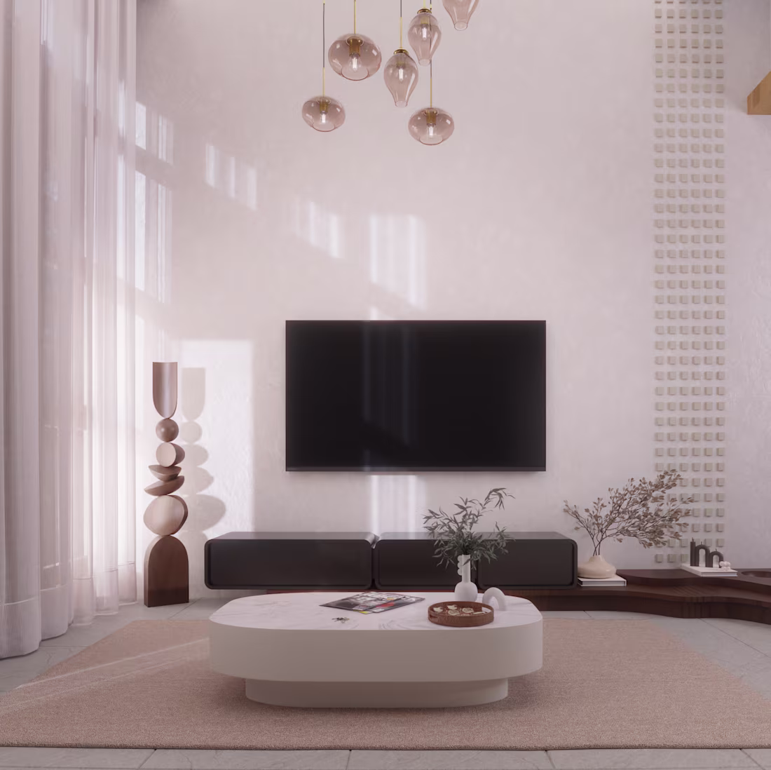 Cover image for Created a photorealistic living room