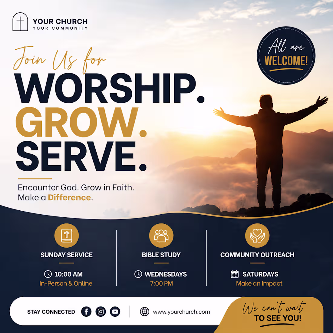 Cover image for This church event flyer is