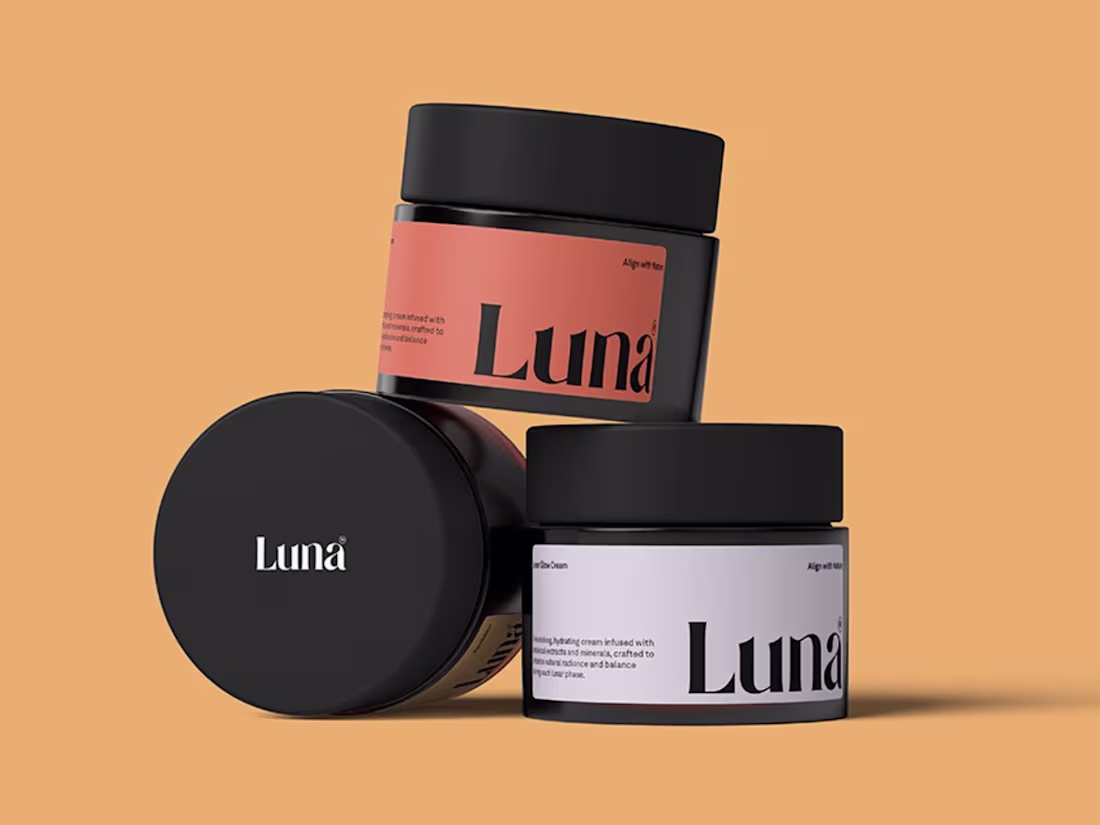 Cover image for LUNA BOTANICS® — Brand Identity