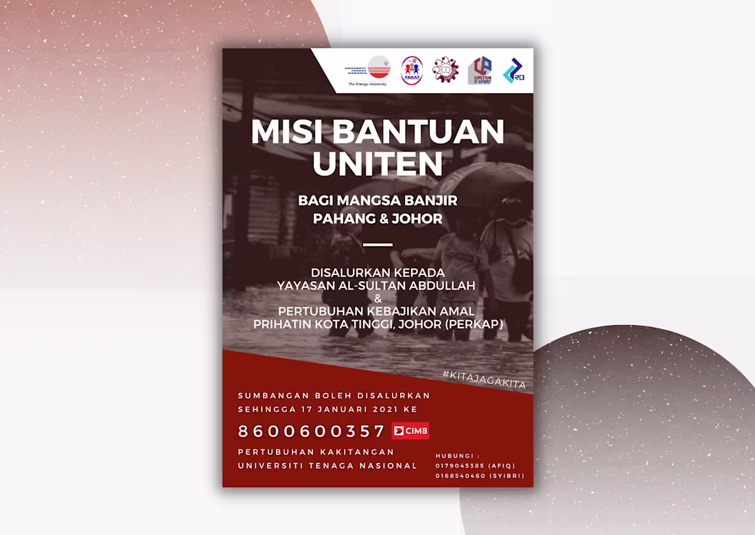 Cover image for Misi Bantuan Banjir UNITEN 2021