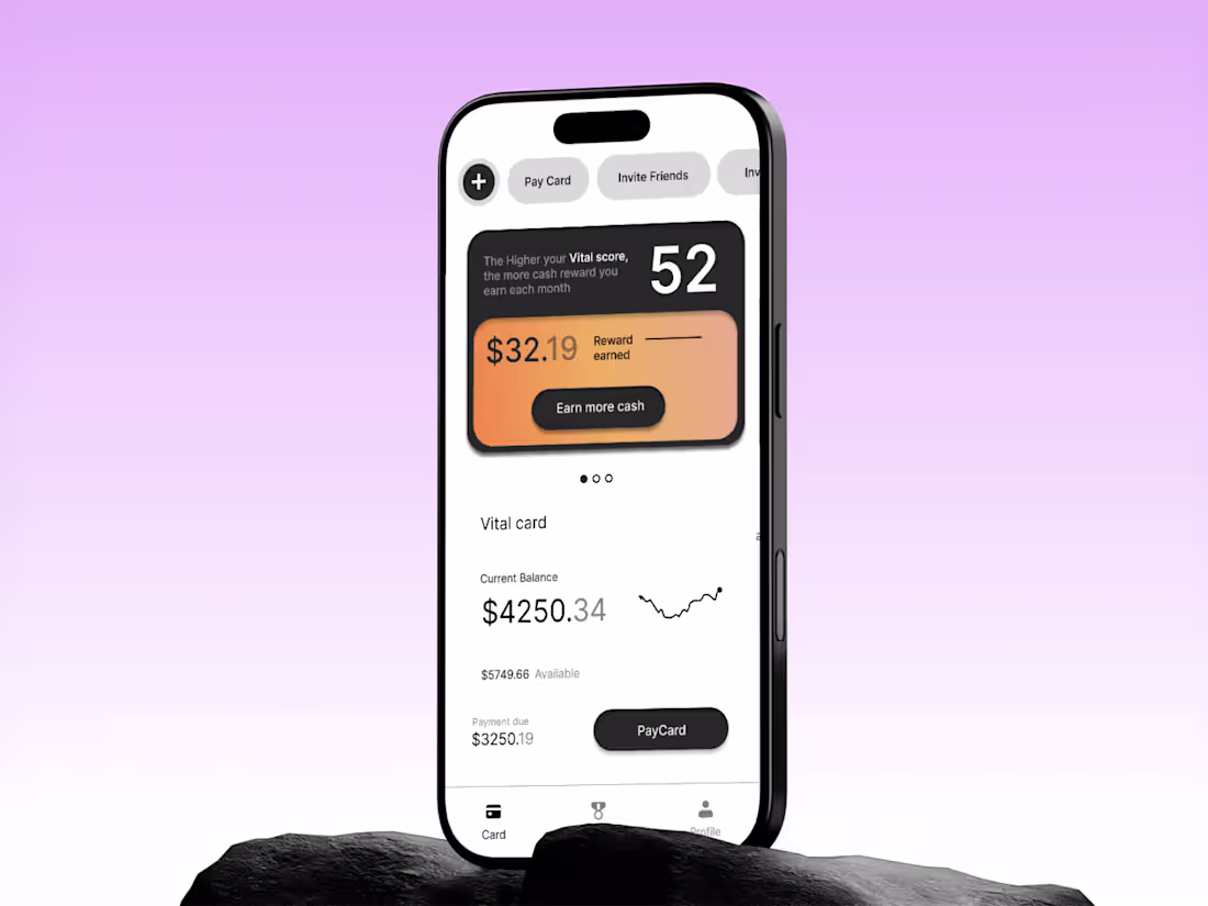 Cover image for Design of Fynlo Fintech Rewards App