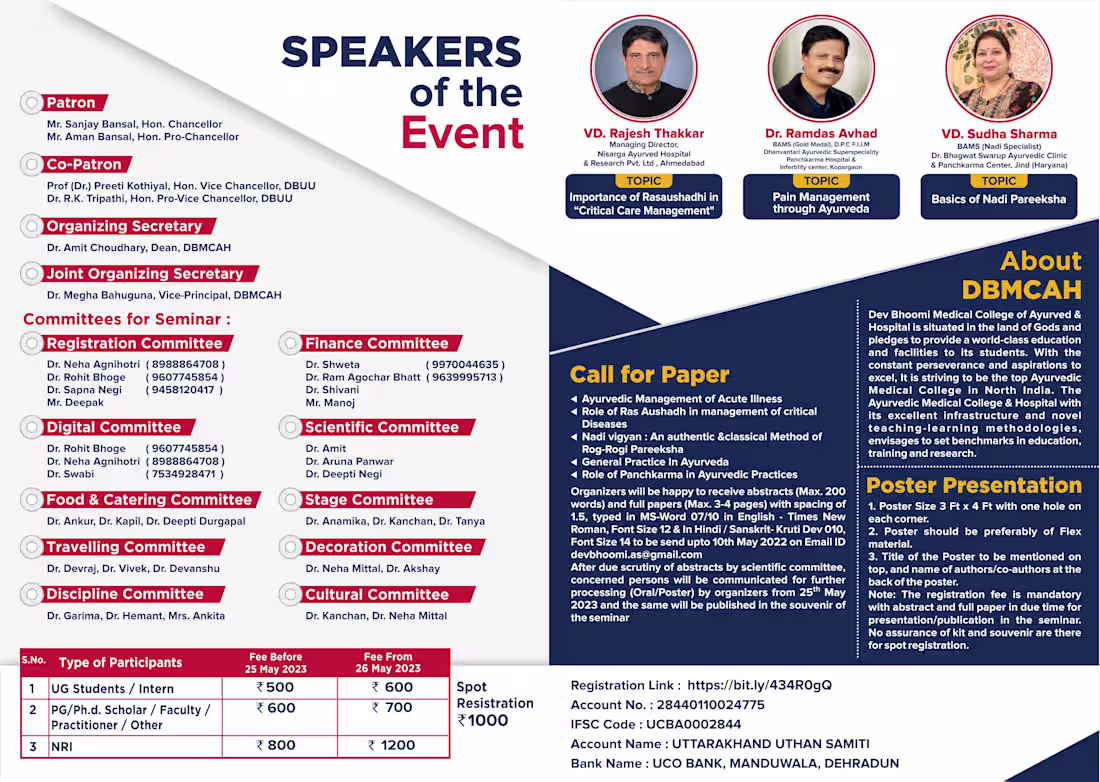 Cover image for Brochure and Standees