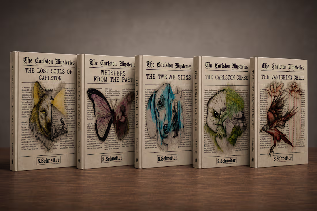 Cover image for The Carlston Mysteries – Fictional