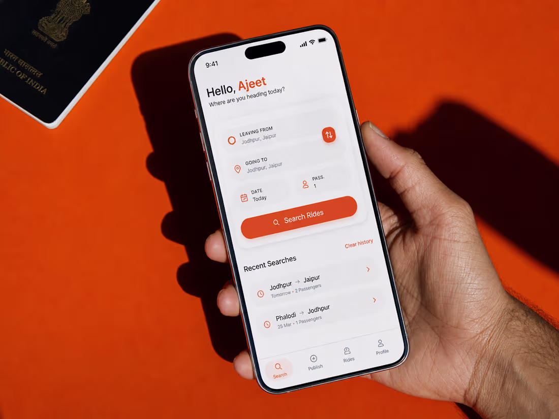 Cover image for App Design - ExpressGaadi