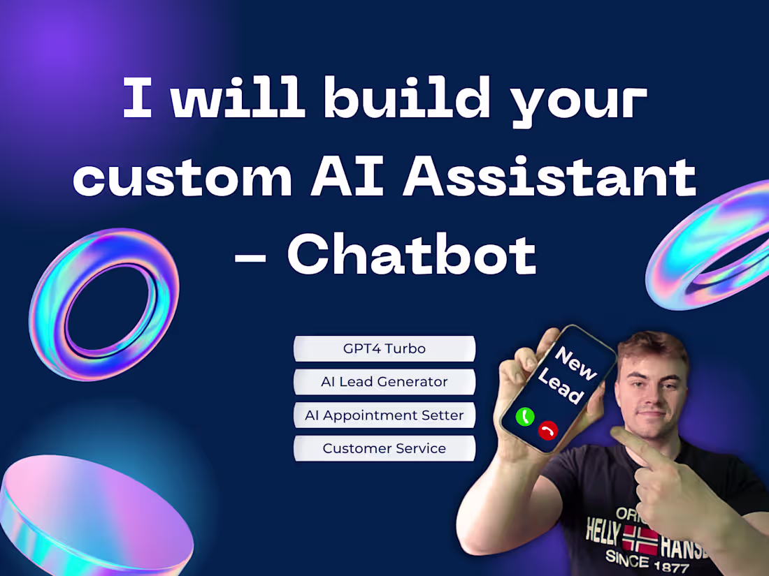 Cover image for Fully Customized AI Assistant - Chatbot