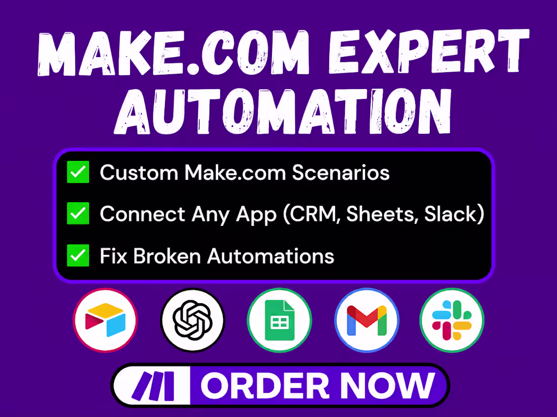 Cover image for Make.com automation