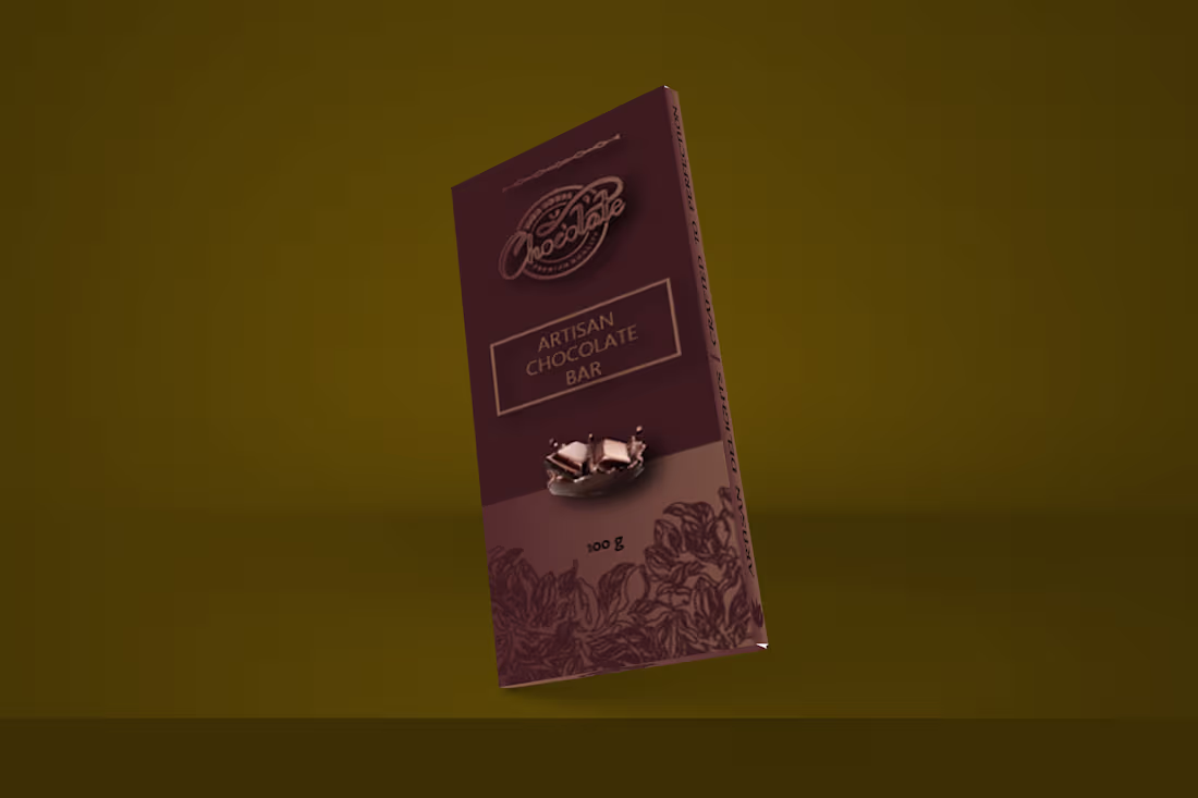 Cover image for chocolate packaging design