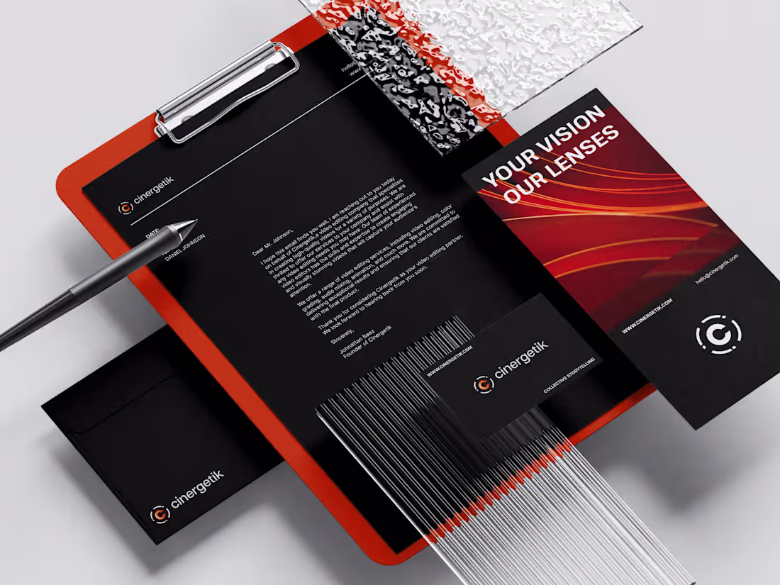 Cover image for Logo & Brand Redesign | Cinergetik