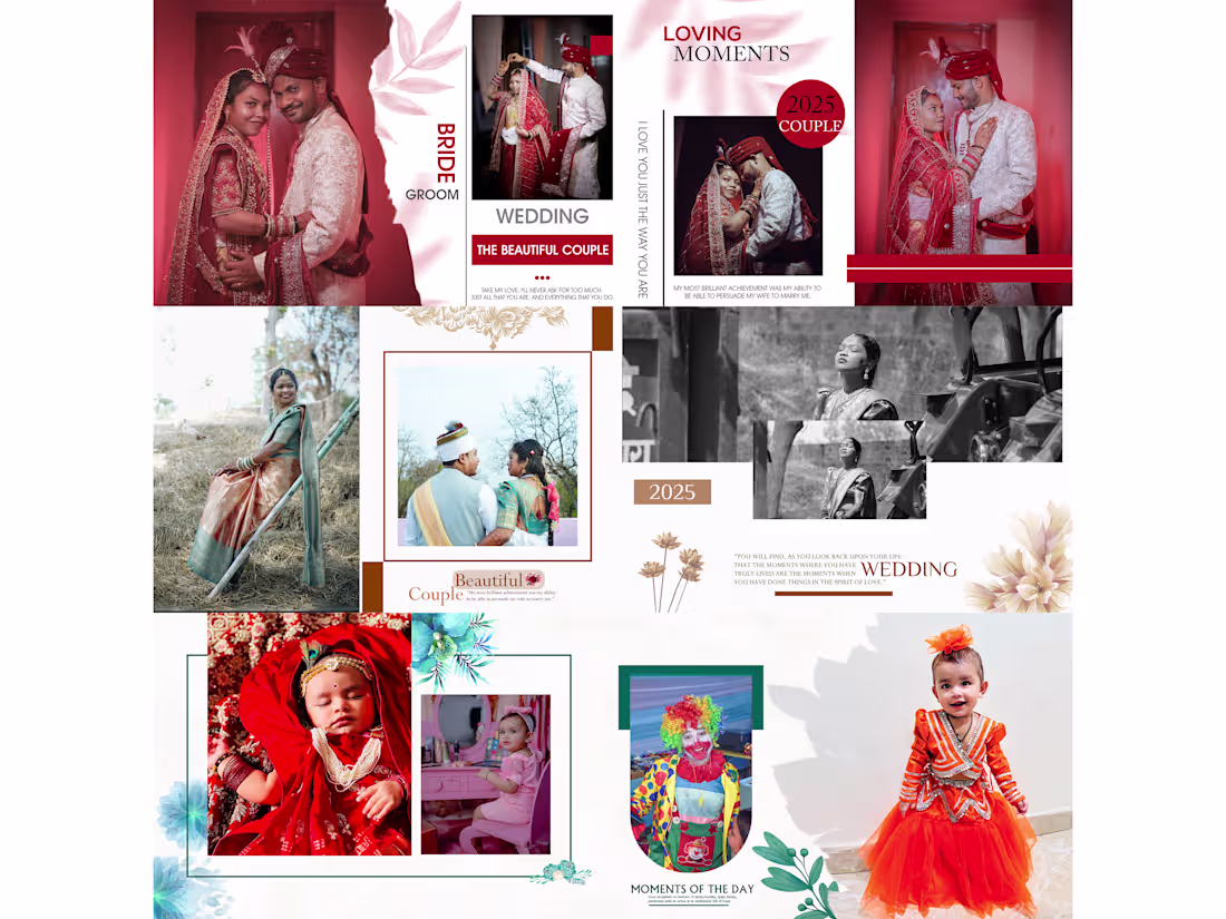 Cover image for Wedding Album Design