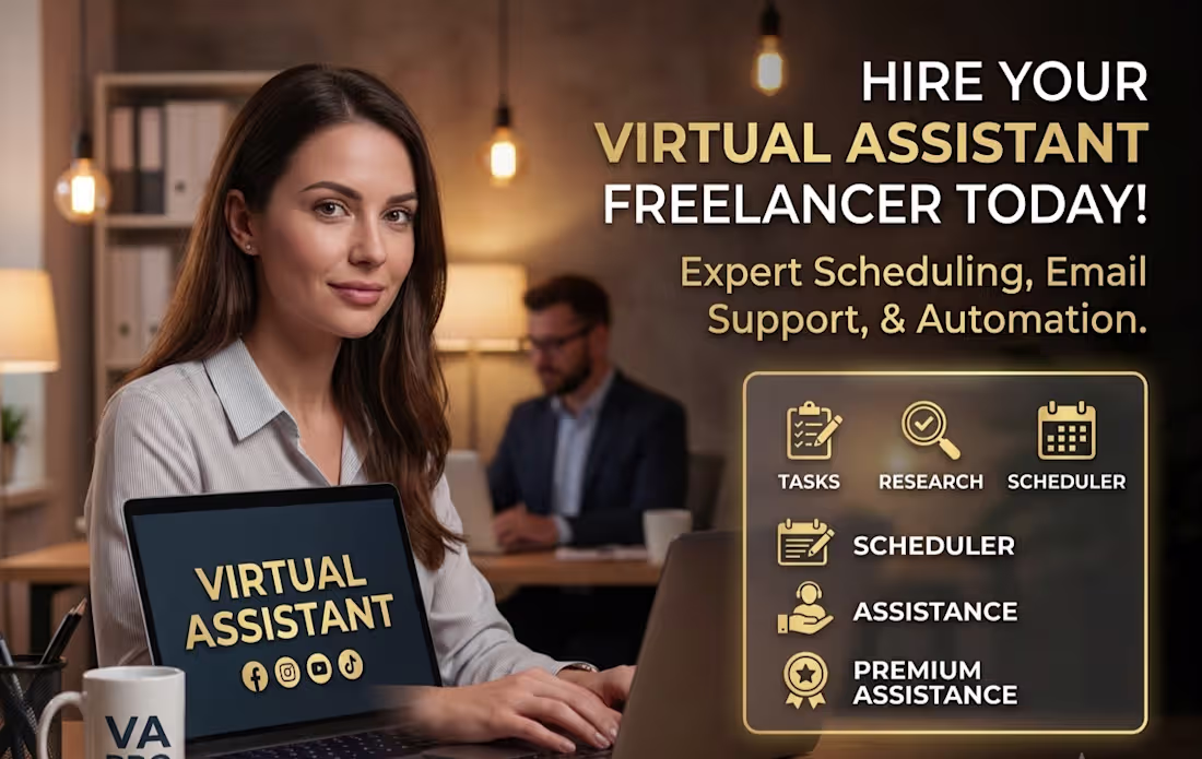 Cover image for Virtual Assistant for Founders & Small Businesses