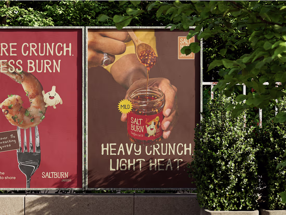 Cover image for Shellfish chili oil Brand Identity & Packaging Design