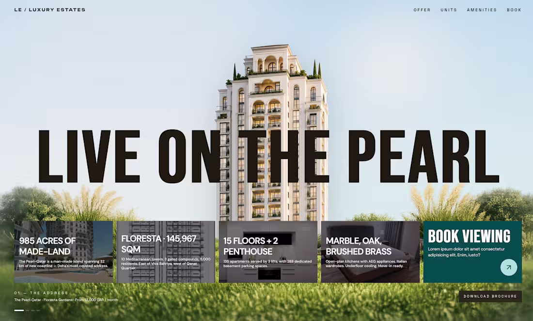 Cover image for This is a landing page