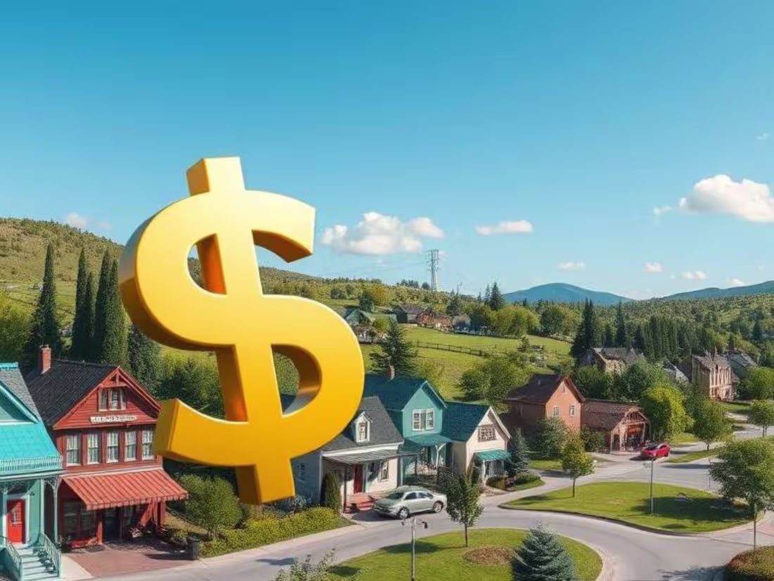 Cover image for  The Town That Sold Itself to a Billionaire for $1